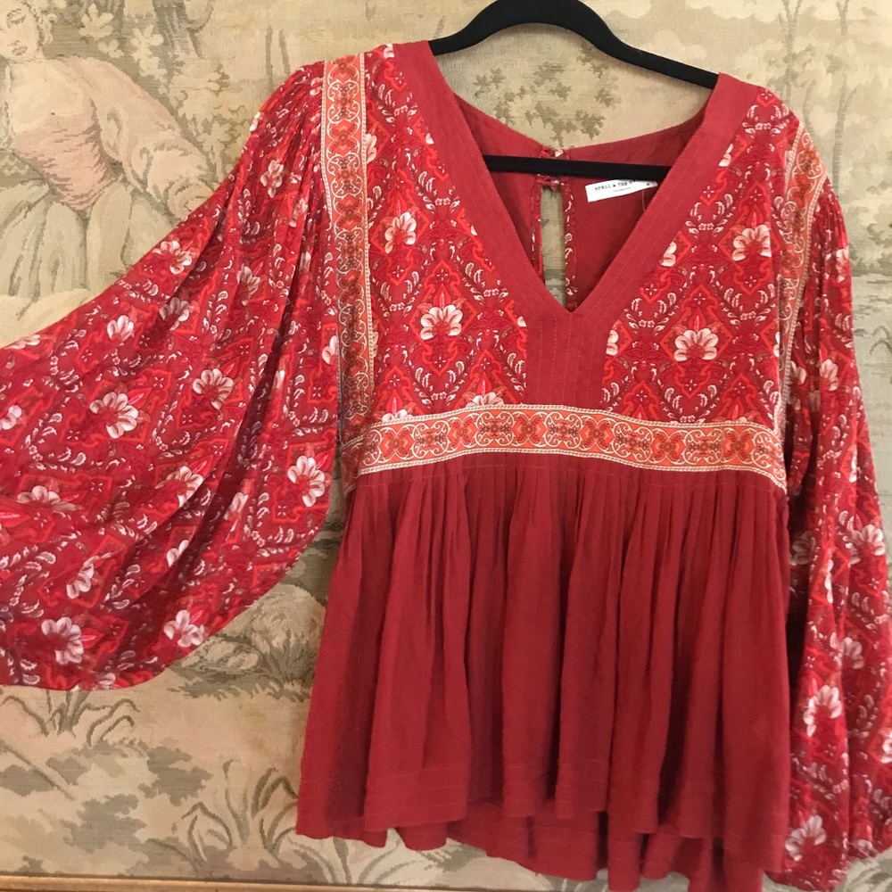 Spell and the Gypsy jewel blouse